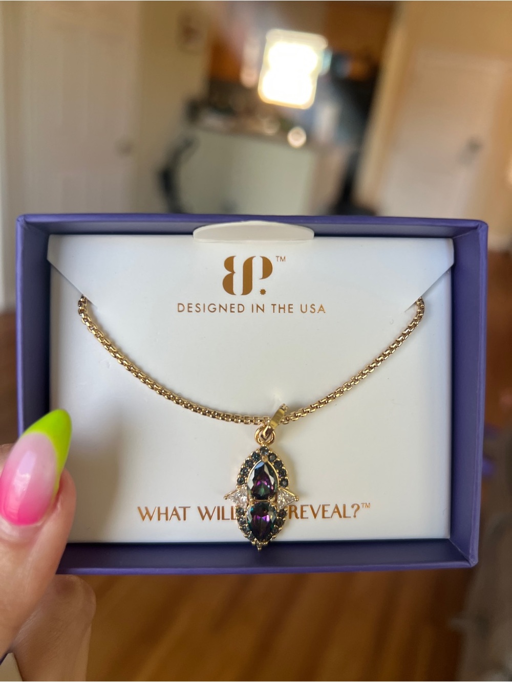BP Gold June 2026 Alexandrite Necklace Bomb Party
